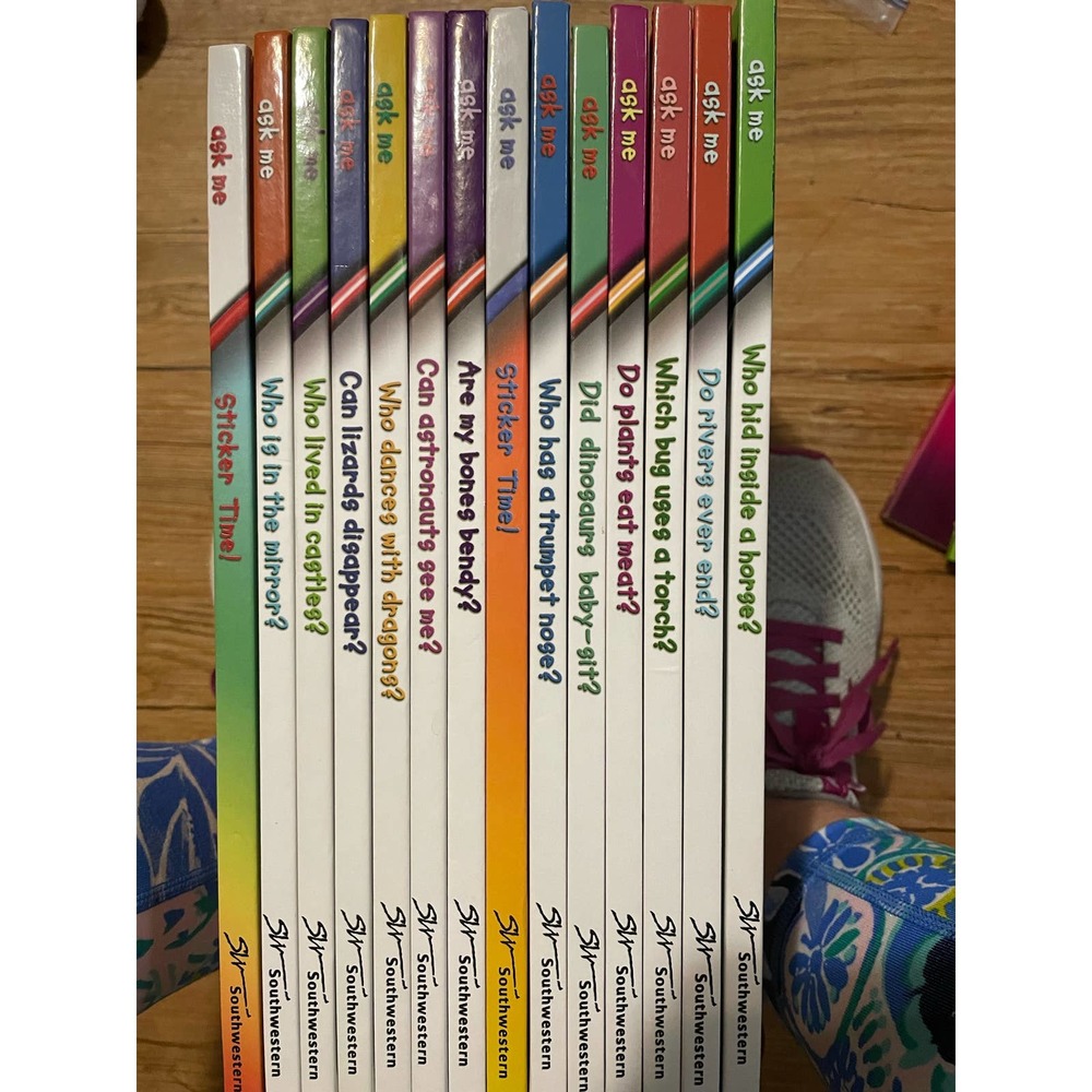 Entire Set of the Ask Me educational books set